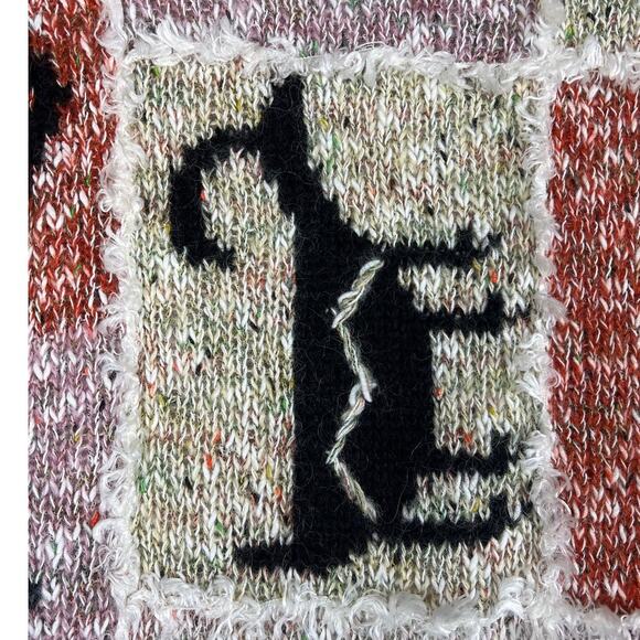 Vintage 90s Carducci Women’s Mohair Blend Sweater Shoulder Pads Size M Cabincore - Picture 6 of 8